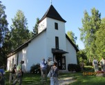 Aegviidun kirkko kesällä 2011, kuva - Aila Litola..